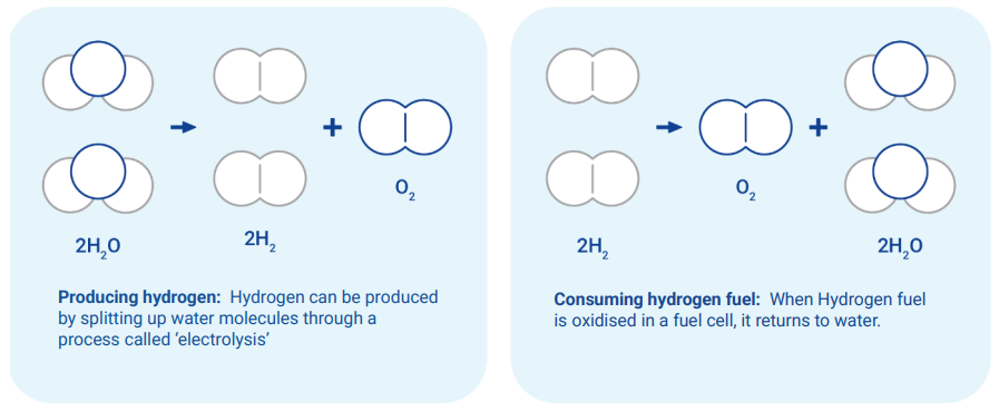 Hydrogen molecules